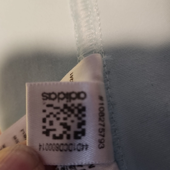 Stella McCartney x Adidas mint green/yellow cropped pants-S - Picture 6 of 7